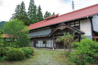 県指定重要文化財の神保家、通称「やませ」の画像 *前回会場