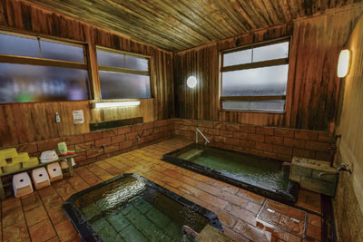 Image of public bath at Sawatari Onsen